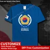 Republik Korea South Country T-Shirt Custom Jersey Fans DIY Name Nummer High Street Fashion Loose Casual T-Shirt 220616