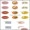 Hair Accessories Baby Kids Maternity Baby Girls Embroidered Flower Hairpin Headwear Fashion Korea Dhuif