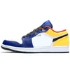 Аутентичные дизайнерские туфли Reverse Mocha 1s Low TS Royal Yellow Sail University Gold Black Astrograbber Chicago Court Purple Мужские кроссовки Sice