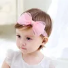 Hair Accessories 1pcs Children's Bow Tie Handband Cute Korean Style Ear Wave Point Elastic Girl Bandeau Cheveux Faixa De CabeloHair Acce