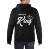 Dames hoodies sweatshirts die haar koning druk zijn koningin -minnaar Hoodies Harajuku 220823 afdrukken