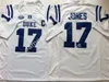 4 Myles Hudzick Jersey 17 Daniel Jones Jersey Blue Devils Stitched Football Wear 2022 NCAA College College Jerseys