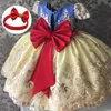 12M Baby Girl Ubrania Formalna 2 -letnia sukienka urodzinowa dla dziewcząt Chrzestę Suknia Vestido Infantil245T6343672