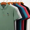 Modedesignermarke 100% Baumwolle Poloshirt Herren Sommer Kurzarm T-Shirt High-End Koreanische Stickerei Casual Herrenbekleidung 220525