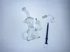 New Hookahs small backwater glass bong factory direct supply to accept gepersonaliseerde custom 14mm glazen booreilanden gekleurd