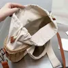 Letnie torby na ramię kobiety modna torebka Vacstion torby na ramię projektant marki Crossbody kobieta tkany kosz 220324