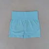 Été sans couture femmes Yoga sport costume Fitness vêtements de sport vêtements d'entraînement à manches courtes haut court taille haute Shorts ensemble de gymnastique CX220421