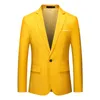 Mens Slim Fit Blazers Men Solid Color Slim Fit Casual Suit Jackets Arrival Mens Blazer Coats Plus Size 6XL 5XL 220409