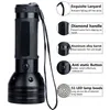 Linterna UV Luz negra 51 LED 395 nM Antorcha ultravioleta Detector de luz negra para orina de perro Mascotas Manchas y chinches crestech