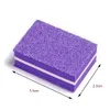 Nail Files 10pcs Double-sided Mini File Blocks Set Colorful Sandpaper Sponge Art Polishing Sanding Buffer Strips Manicure ToolsNail