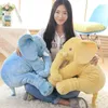 4060 cm Moda Baby Animal Doll Farcito Elefante Peluche Morbido Cuscino Kid Camera dei bambini Letto Decorazione Giocattolo Regalo 220628