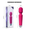 G-Spot Draadloze AV Vibrator Toverstaf voor Vrouwen Clitoris Stimulator USB Oplaadbare Stimulator Goederen sexy Speelgoed Volwassenen 18