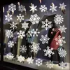 크리스마스 장식 스티커 벽을위한 스티커 창문 Xmas 산타 산타 탈착식 아트 데칼 벽 홈 홈 샵 Decorchristmas