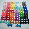 10pcslot Solid Color Grosgrain Ribbon Bowknot Toddler Hair Clips Handmade Bows Baby Girls Barrettes Bangs Hairpins Po Props 220602