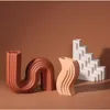 diy幾何学的形状芳香族キャンドルシリコンエポキシ樹脂型型ろうそくを作るウェディングギフトクラフト用品ホーム装飾220629