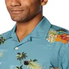 Camisas casuales para hombres de verano para hombres impresos para hombres hawaii 2022 rata de calles de la marca Cardigan camisa de vestir de manga corta S-2xlmen's