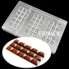 26 estilos de moldes de barra de chocolate de policarbonato, bolo de cozimento, doces belgas, molde de doces, ferramentas de confeitaria para assadeiras 2206018021987