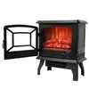 17 inch 1400w standing Fireplace Fake Wood/Single Color/Heating Wire/A Rocker Flame Switch /a Rocker Heating Button/a Temperat215x