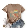Vintage 1981 Shirt 40th Birthday Vrouwen Korte mouw gekleurde casual t-shirt zomer grafische T-shirts vrouwelijke kleding tops 220514