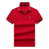 Été Marque Vêtements Designer De Luxe Polos Hommes Casual Polos Mode Lettre Imprimer T-shirts High Street Hommes Polos