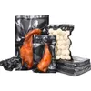Zwarte transparante vacuümvoedselverpakkingszakken afgedicht plastic nylon compressie helder voor gedroogd fruit candy7725505