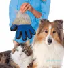 Уборка домашних животных Glove Glove Pet Supply Pet Cat Cat Dog Brush Эффективная массажная перчатка для чистки волос A65 555