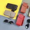 Car Organizator Skórzany Słońce Visor Point Pocket Torba Karty Okulary Przechowywanie Uchwyt Stylizacji IC Sunshade