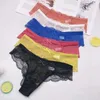 6 PCS/Lot Aankomst Lingerie Dames sexy transparant kanten slipje M L XL 9419 220511