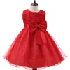 Girl Flower Princess Dress Children Summer Tutu bruiloft Verjaardagsfeestjurken voor 5 8 10 jaar Girls Kinderjurk Kostuum kleding 220426