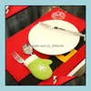 Other Bar Products Barware Kitchen Dining Home Garden Ll Christmas Table Tableware Mats Cutlery Bag Sets New Year Santa Claus Dhdwt
