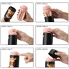OLO Soft Ora Pussy Real Vagina Sex Toys for Men Gift Manual Male Masturbator Erotic Toy Portable Beer Bottle 18 Adult Products 220601