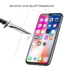 Gehärtetes Glas-Displayschutzfolie für iPhone 15 14 13 12 Mini 11 Pro X Xs Max 8 7 Plus Samsung A22 A32 A33 LG Stylo 5 6 Xiaomi Huawei Opp