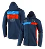 Motorrad-Renn-Sweatshirt, Cross-Country-Reißverschluss-Sweatshirt, Freizeit-Sport-Hoodie