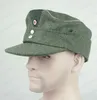 Beralar Wh E Memurları Asker Elite M43 1943 Panzer Yün Tarlası Patchberets ile Askeri Şapka Beretsberets