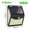 Solar Power LED Solar Light Outdoor Wall LED Solar Lamp med PIR Motion Sensor Night Security Bulb Street Yard Garden Garden Lamp3781058