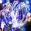 Strings LED Holiday Light String 10M USB Copper Lamp Flower Packaging Decor Home Line Color Christmas DecorationsLED