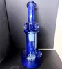 ash catcher gravity bong 2022 intoxicating Sapphire Silver Hookah oil rig Chai Jin bubble machine hookah full height 7.8 inches two gifts