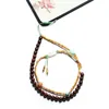 Beaded Strands Olive Stone Small Bamboo Joint Creative Mobile Hanging Rope Lobular Rosewood Men And Women Short With Phone ChainBeaded Lars2