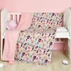 Baby Beanie Blankets Toddler Nap Blanket Cartoon Newborn Stroller Sleep Cover Infant Bedding Quilt Swaddling Wrap by sea RRB14956