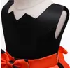 赤ちゃんの古典的なレトロなドット弓チュチュガウンのための女の子のドレスエレガントなプリンセスパーティーコスチューム2-10y子供服vestidos