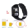 Z3 tela de toque digital DZ09 Relógio inteligente Q18 Câmera de pulseira Bluetooth Watchwatch SIM cartão smartwatch iOS Android Support
