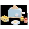 Cucina in legno per bambini Fai finta di giocare a casa Giocattolo Montessori Early Eon Puzzle Set di simulazione Serie Baby Fun Gift 220418