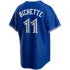 Vladimir Guerrero Jr. Bo Bichette Custom 4xl Baseball Jersey George Springer Alejandro Kirk Torontos Justin Turner Kevin Gausman Blue Jays Mens Młodzież dzieci