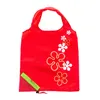 Cute Strawberry Shopping Bags Foldable Tote Eco Reusable Storage Grocery Bag Tote Bag Reusable Eco-Friendly Shopping Bags F0714