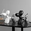 Lichte luxe ballonhondendecoratie Creative Animal Home Living Room Soft Outfit Girl Cute 220628