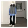 Herenvesten mode v nek gebreide trui vest vrouwen mouwloze losse pullover casual oversized jumper 2022 lente en herfst kare22