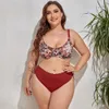 Maillot de bain sexy pour femme, maillot de bain, vêtements de plage, deux pièces, noir, bleu ciel, rose, rouge, imprimé multicolore, grande taille, sans soutien-gorge, soutien à armatures, maillots de bain d'été, bikinis