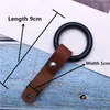 Mobile Phone Straps Metal leather car Key Holder Rings Chain lanyard for USB Flash Drives Keys ID Card keycord