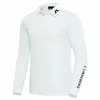 봄 가을 남자 골프 티셔츠 3 컬러 JL 긴 소매 골프 의류 배드민턴 야외 레저 스포츠 셔츠 220626