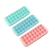 Dishes & Plates With Cover Household Commercial Lce Making Box Mold Ice Lattice Silica Gel 36